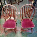 Pair of American Quaker Ercol chairs