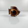 Small statue of a fish in exotic wood, mid-century modernism.
