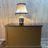 Enamelled porcelain lamp