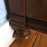 Solid cherry wood bed 140 x 190