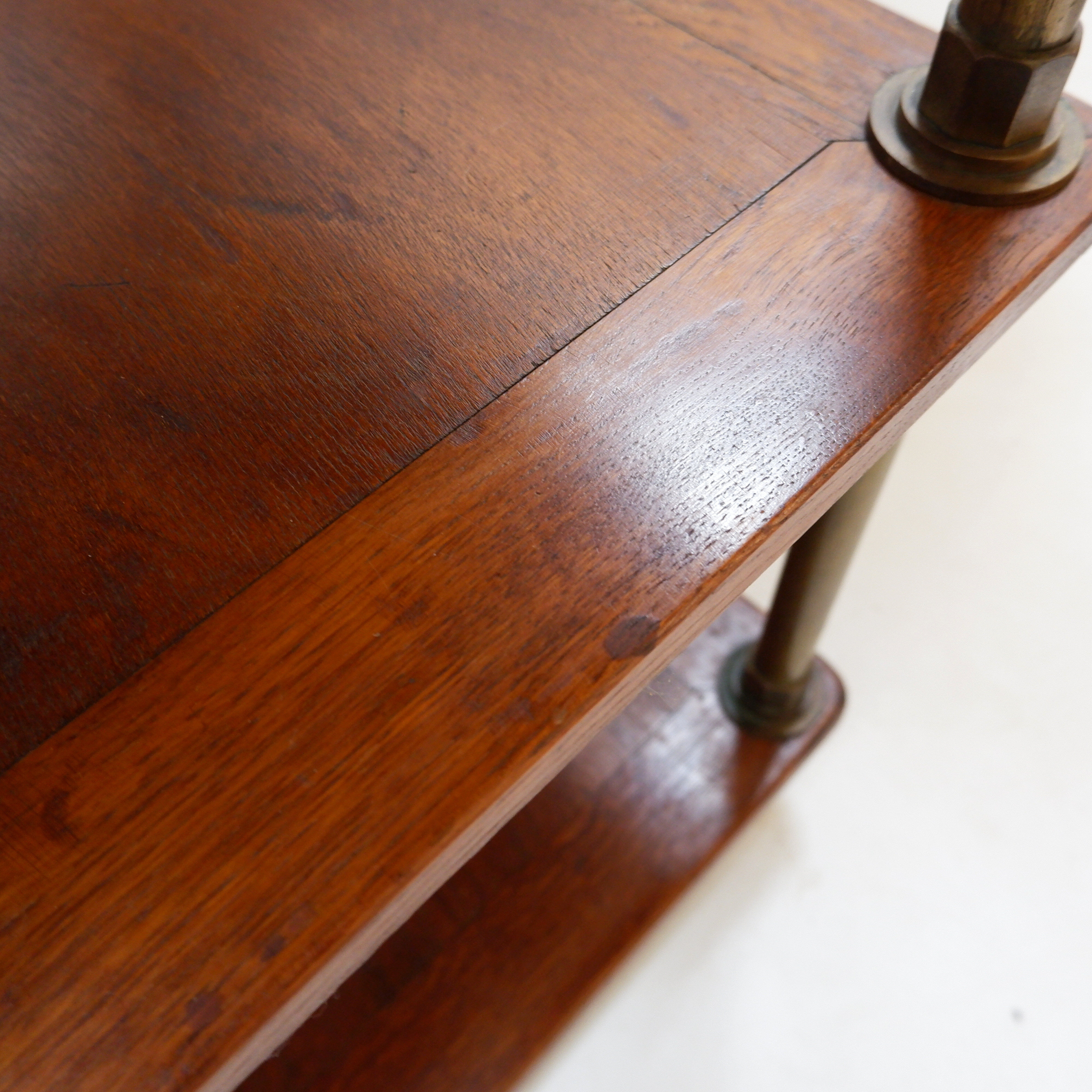 Three-tiered French shop display table - 1900s