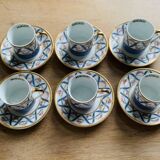 Coffret 6 tasses Magaud Paris édition limitée