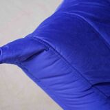 Pouf Togo bleu marine de Michel Ducaroy pour Ligne Roset