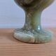 Vintage green onyx table lighter – 1970s style