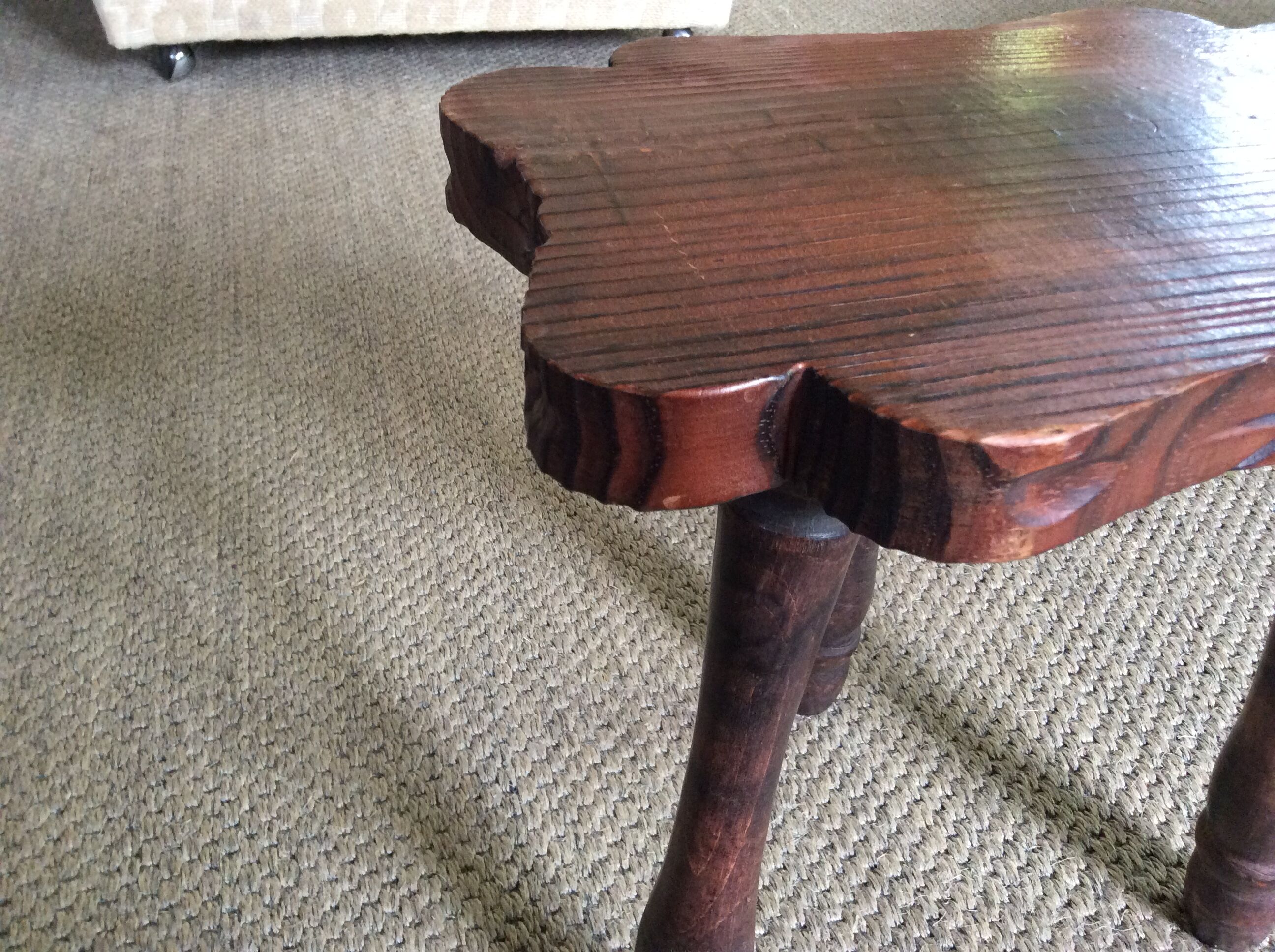 Wooden stool