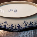 Small dish in earthenware Moustier