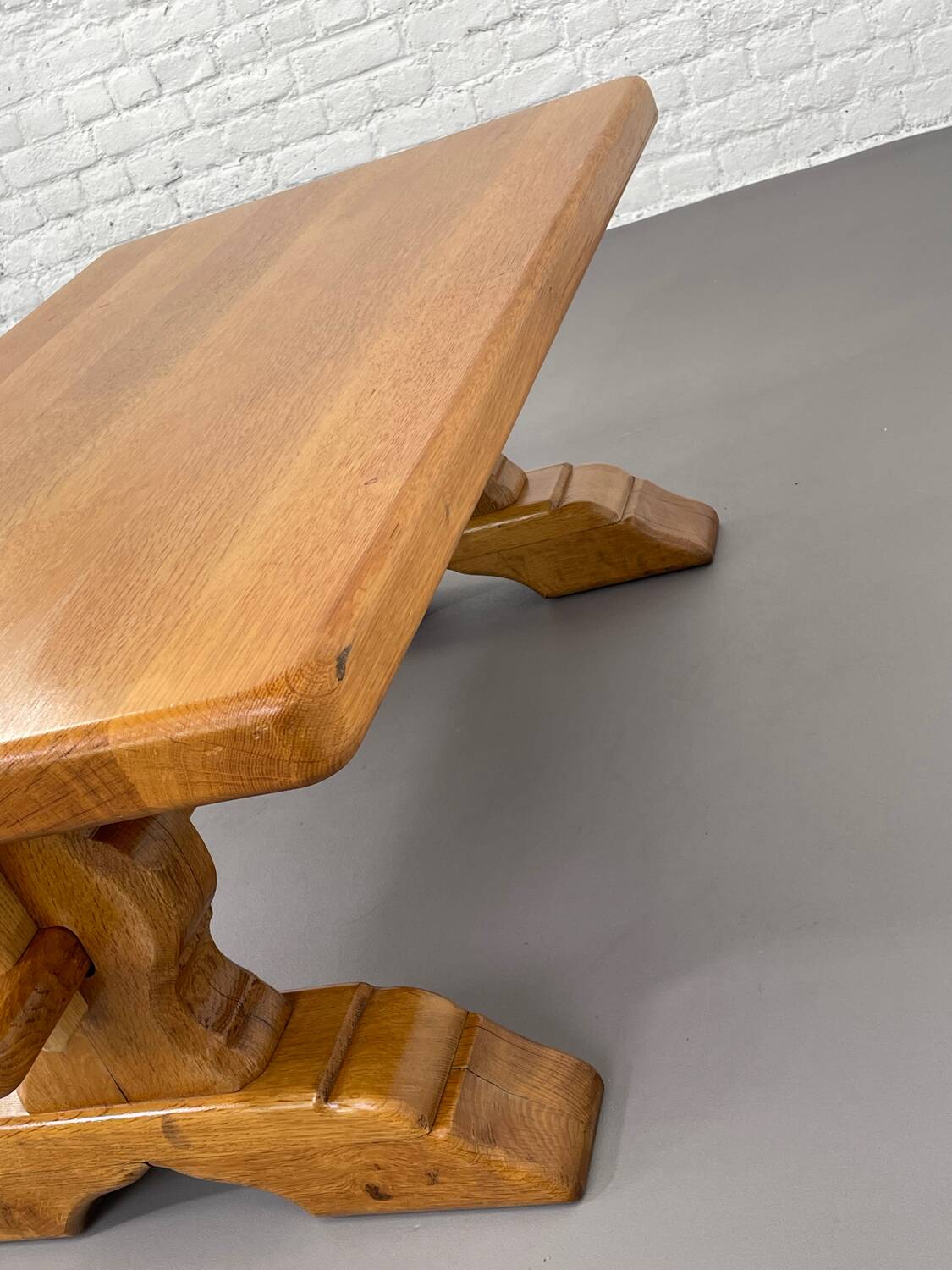 Vintage oak coffee table