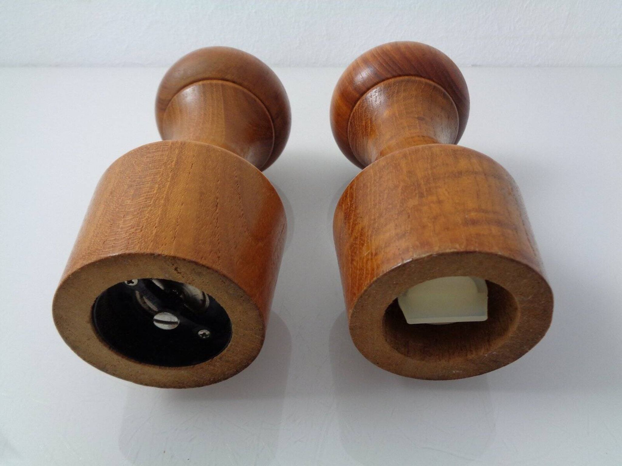 Mid-Century Teak Salt Shaker and Pepper Mill by Zassenhaus, 1960s, Set of 2