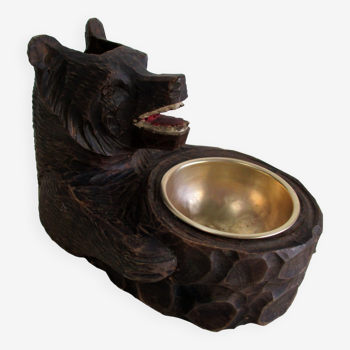 Black Forest Ashtray Bear