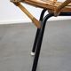 Vintage 1960s rattan Dutch design chair
