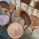 6 chaises bistrot café viennoise austria 1920s style Thonet bois courbé