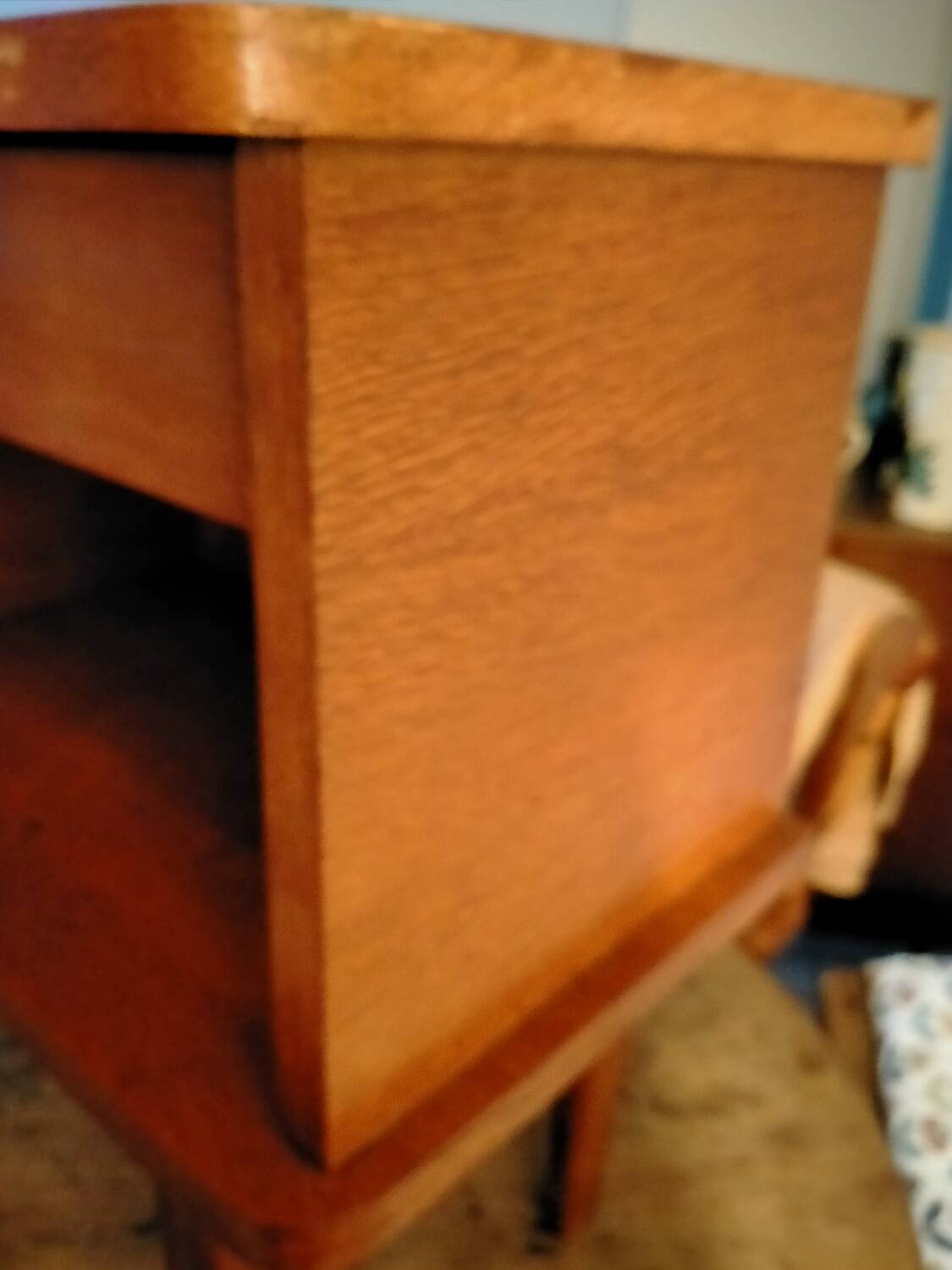 Vintage bedside table
