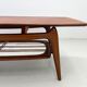 Table basse vintage par Louis van Teeffelen