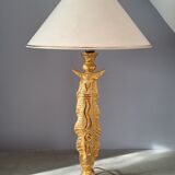 Cazenove lamp in gilded bronze