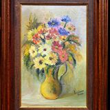 Bouquet of wild flowers by Lucienne BENA