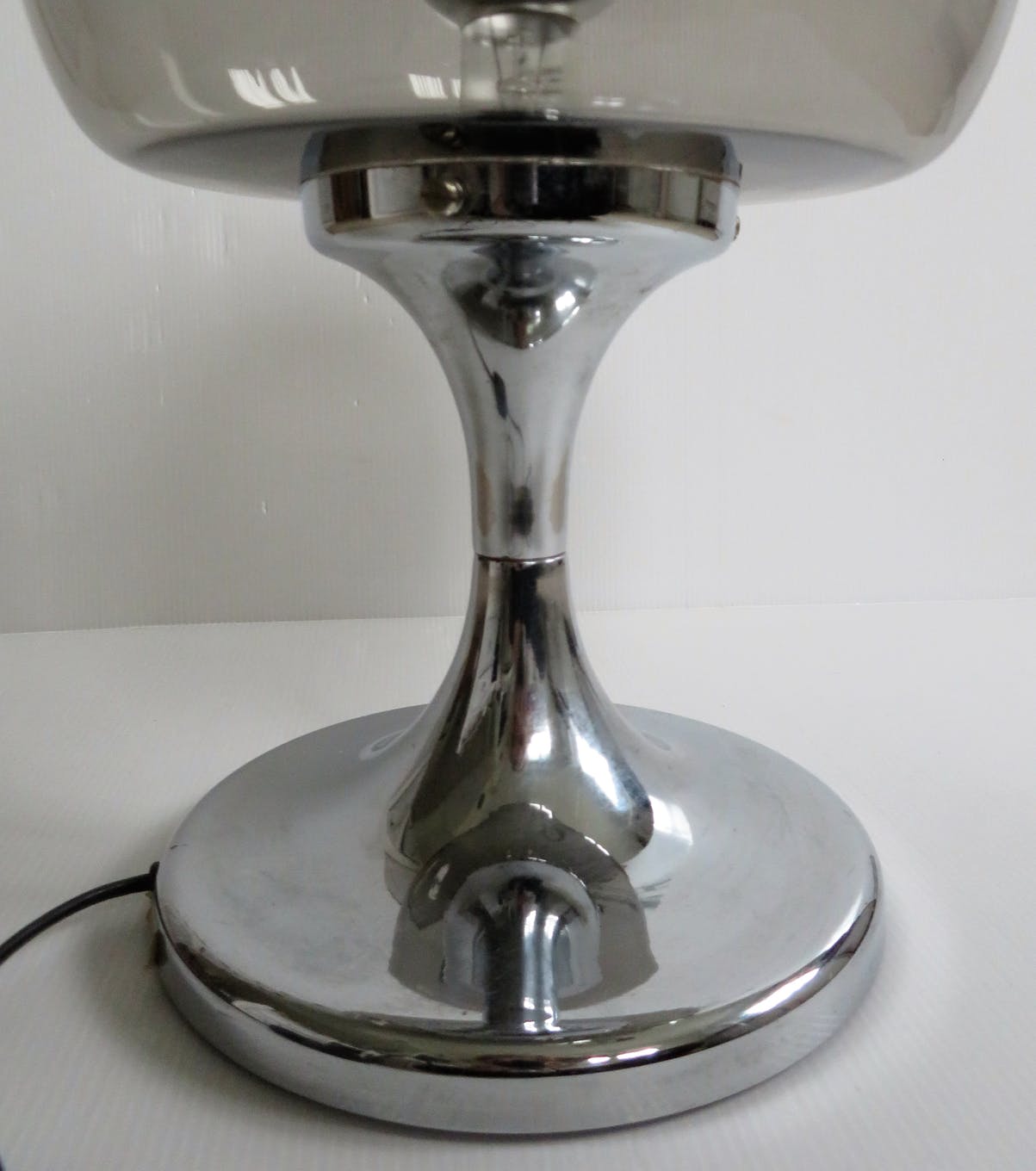 Pair of 70s mushroom lamps