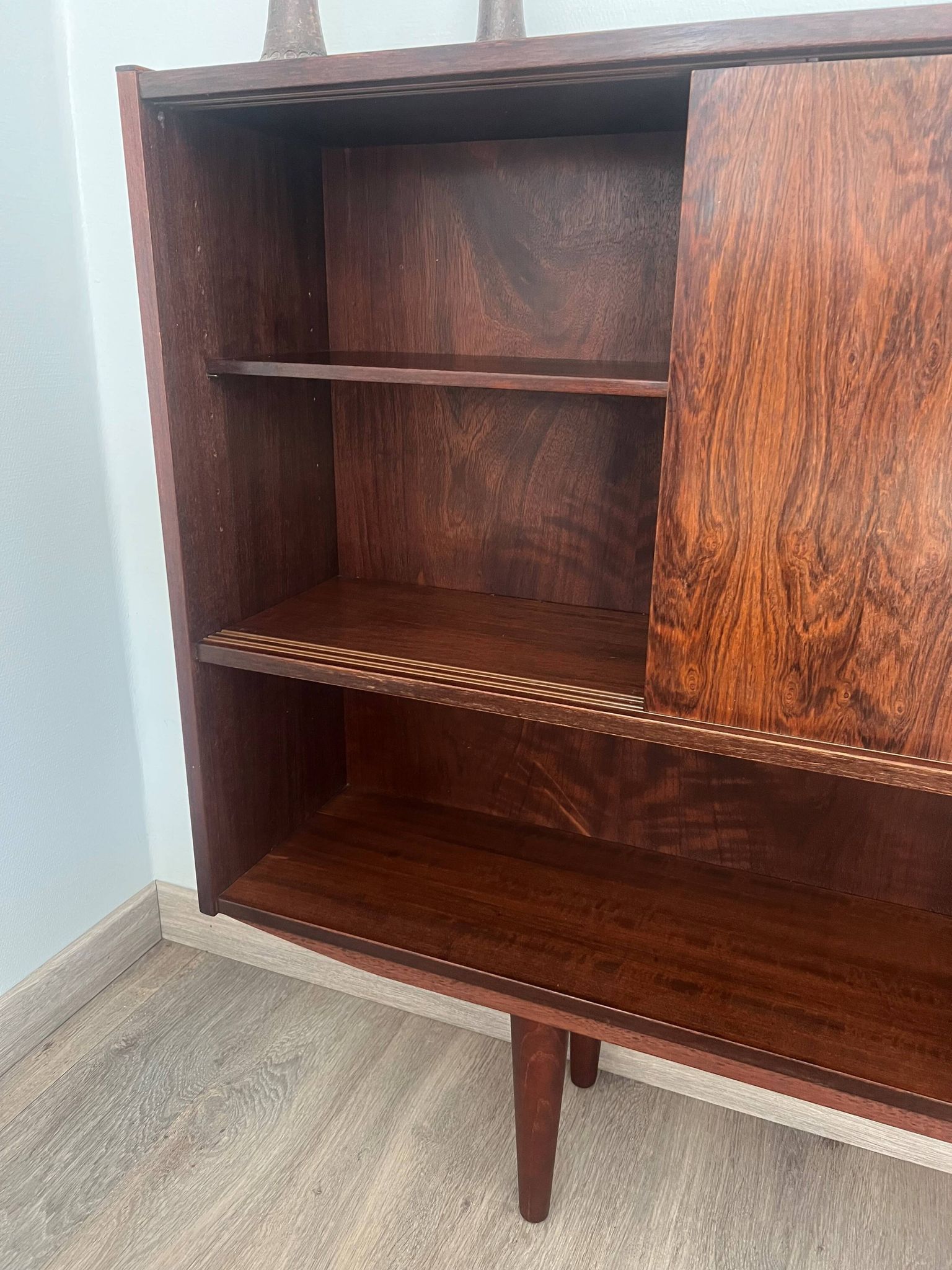 Danish enfilade in Rio rosewood from the 1950s.