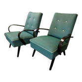 Set of 2 TON lounge armchairs by Jaroslav Šmídek