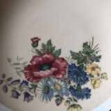 Plat compotier ancien villeroy et boch 1584 décor floral