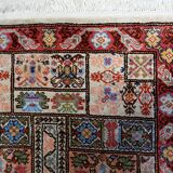 Handmade vintage Tunisian silk rug 51cm x 97cm, 1970s