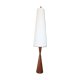 Lampadaire scandinave diabolo teck 1950