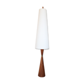 Lampadaire scandinave diabolo teck 1950
