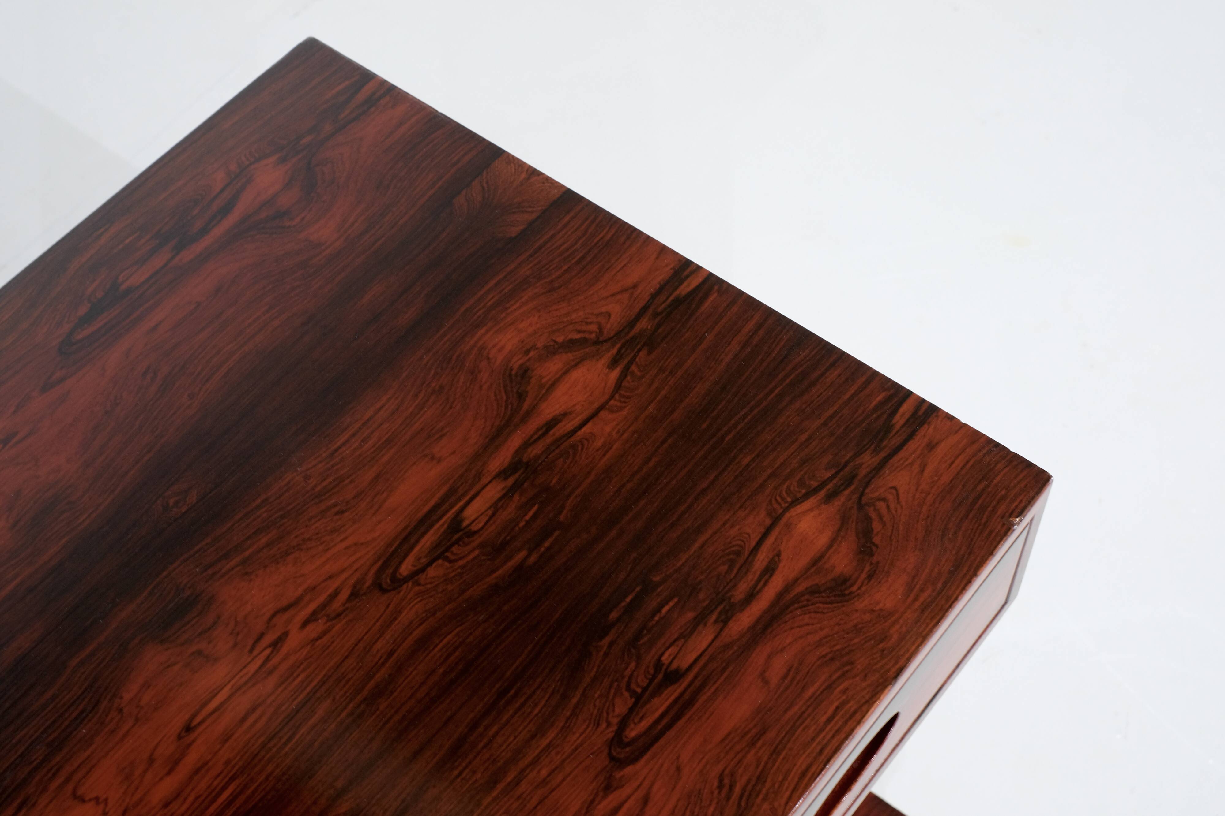Table basse " 554 " par Gianfranco Frattini pour Bernini, Italie 1950