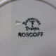 4 flat plates of Badonviller porcelain model Roscoff 2008105