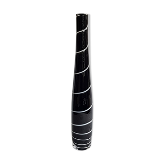 Etno collection long vase en verre de Murano signé Nason & Moretti