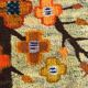 Polish kilim or wall rug with tree and blossoms motif from Cepelia, 1960s