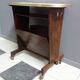 Pink formica magazine table 1950s