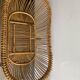 Vintage rattan moses cradle