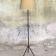 Vintage modernist tripod floor lamp.