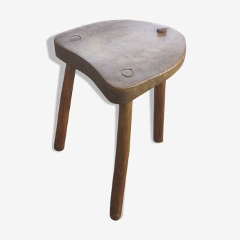 Tripod wooden stool