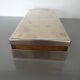 Modernist box in metal and cedar Art Deco