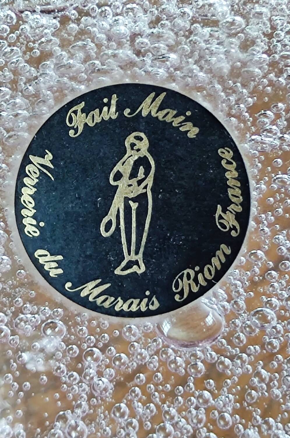 Riom bubble glass cup