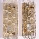 Wall lamps by Carl Fagerlund, Orrefors glass by Lyfa Denmark model Gefion