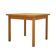 Table en chêne, design danois, années 1960, production : Danemark