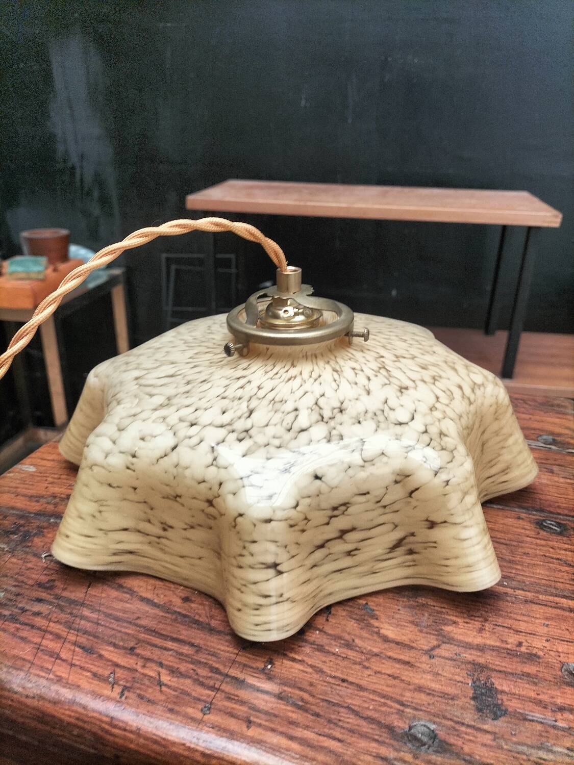 Clichy glass pendant light