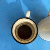 Enamelled coffee maker
