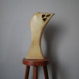 ceramic vase free form contemporary design scandinavian decoration handmade pottery stoneware