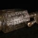 Bottle blown glass Legras décor China or Japan