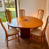 Skovby dining table and chairs