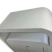 Commode vintage blanche incurvée