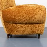 Pair of lounge chairs from Arredementi Borsani, 1940’s Italy