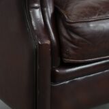 Luxury Sheep Leather Armchair with a Timeless Look