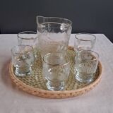 Carafe and glasses