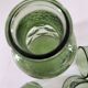 Carafe and matching tumblers in molded glass
