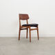 Set of four teak chairs, Danish design, 1960s, production: Denmark