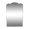 Vintage bevelled mirror 93x63cm